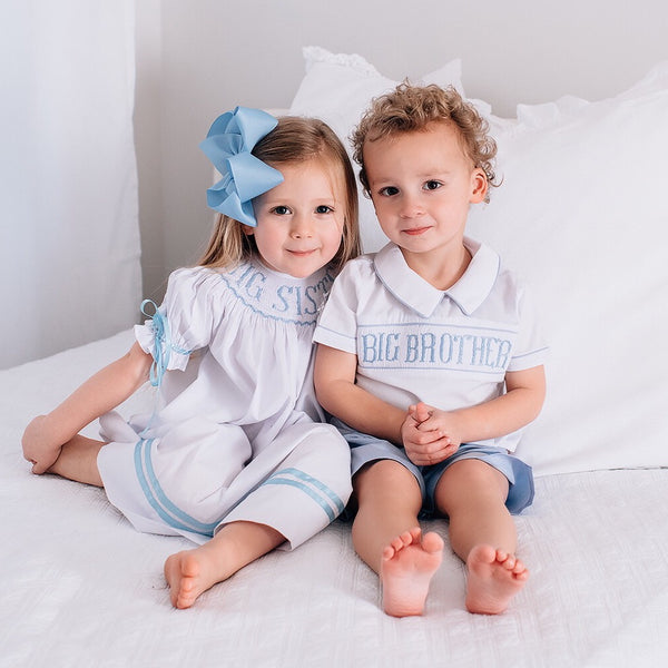 Big brother little on sale sister easter outfits