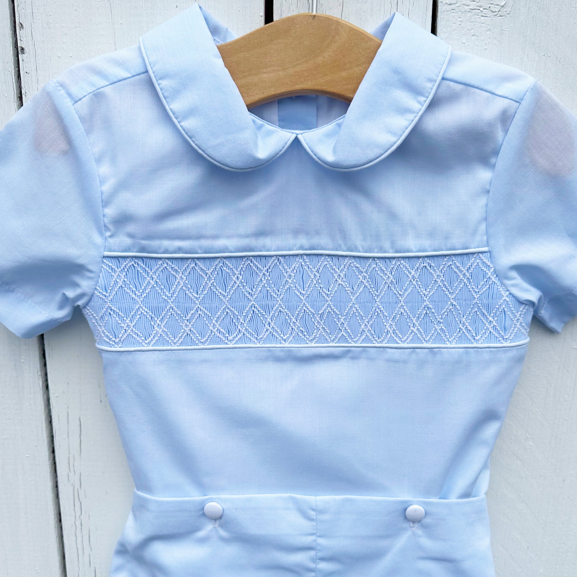 Smocked Portrait Clothing for Little Boys