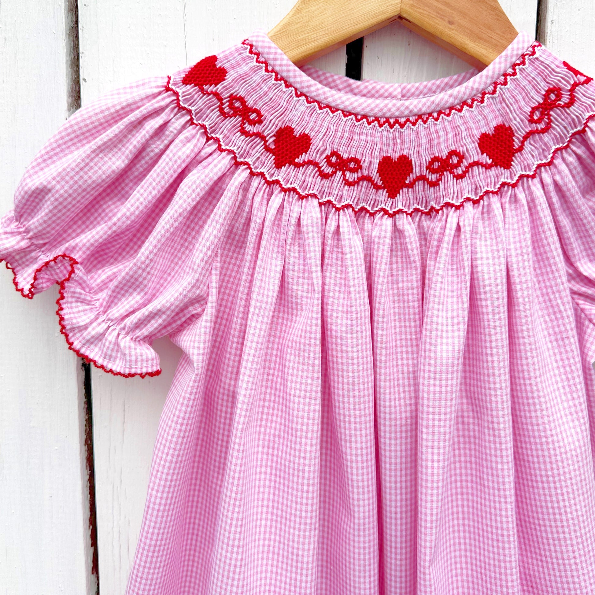 Smocked Hearts Bishop 