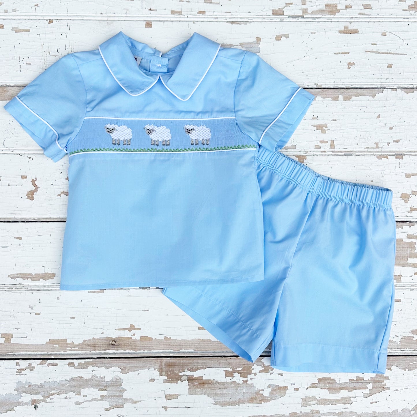 Boys Smocked Easter Outfit Clothes