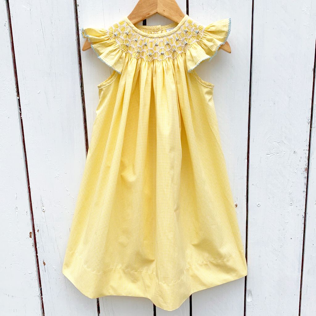 Honey Bee Smocked Bishop