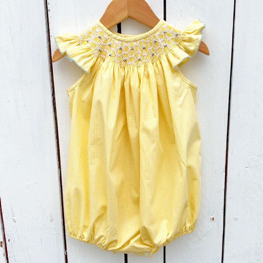 Honey Bee Smocked Bubble