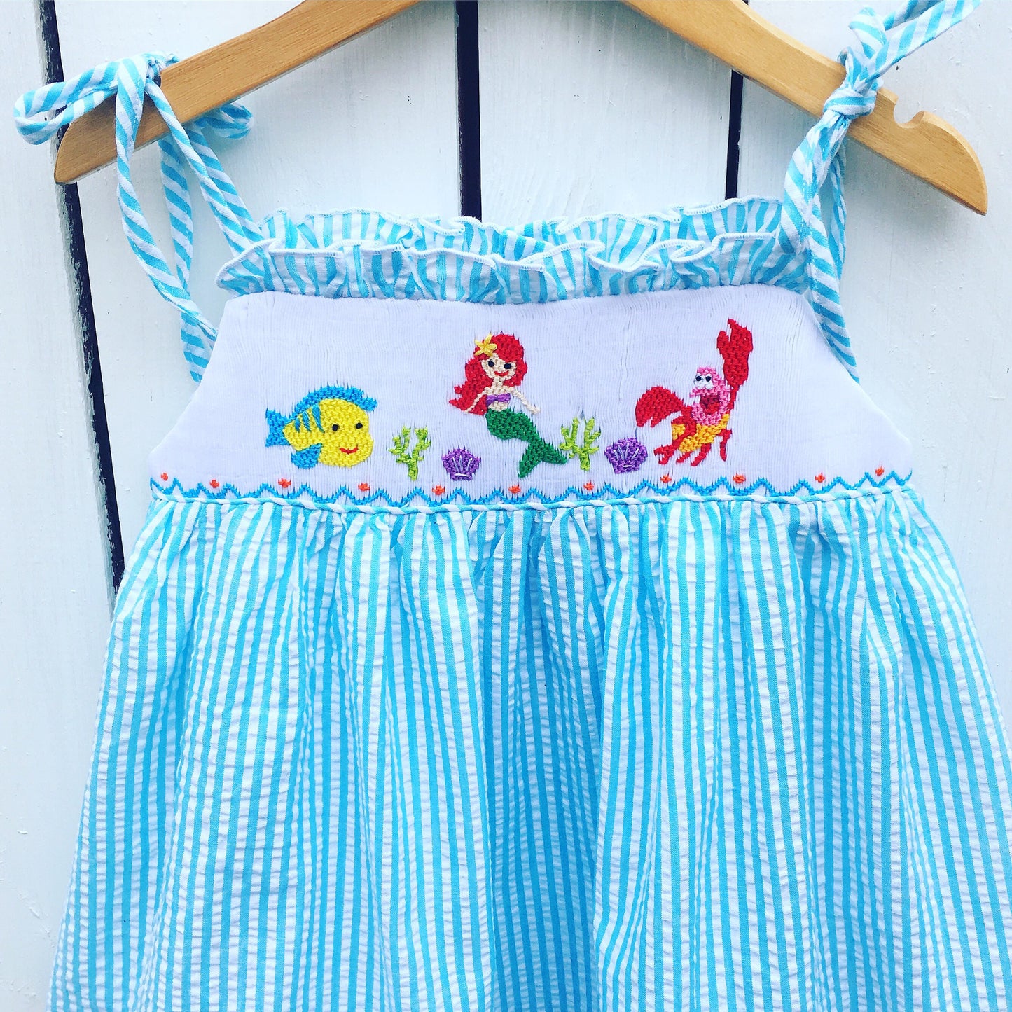 Smocked Under the Sea Dress