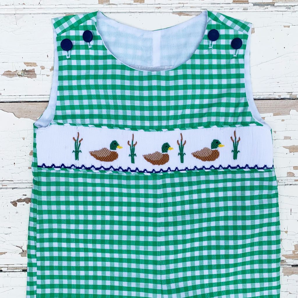 Mallard Duck Hand Smocking