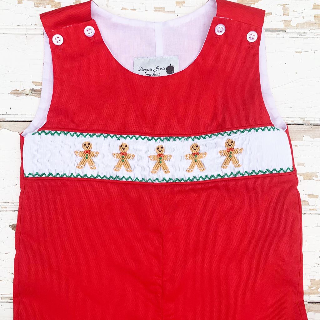 Boys Smocked Christmas Clothing Jon Jon