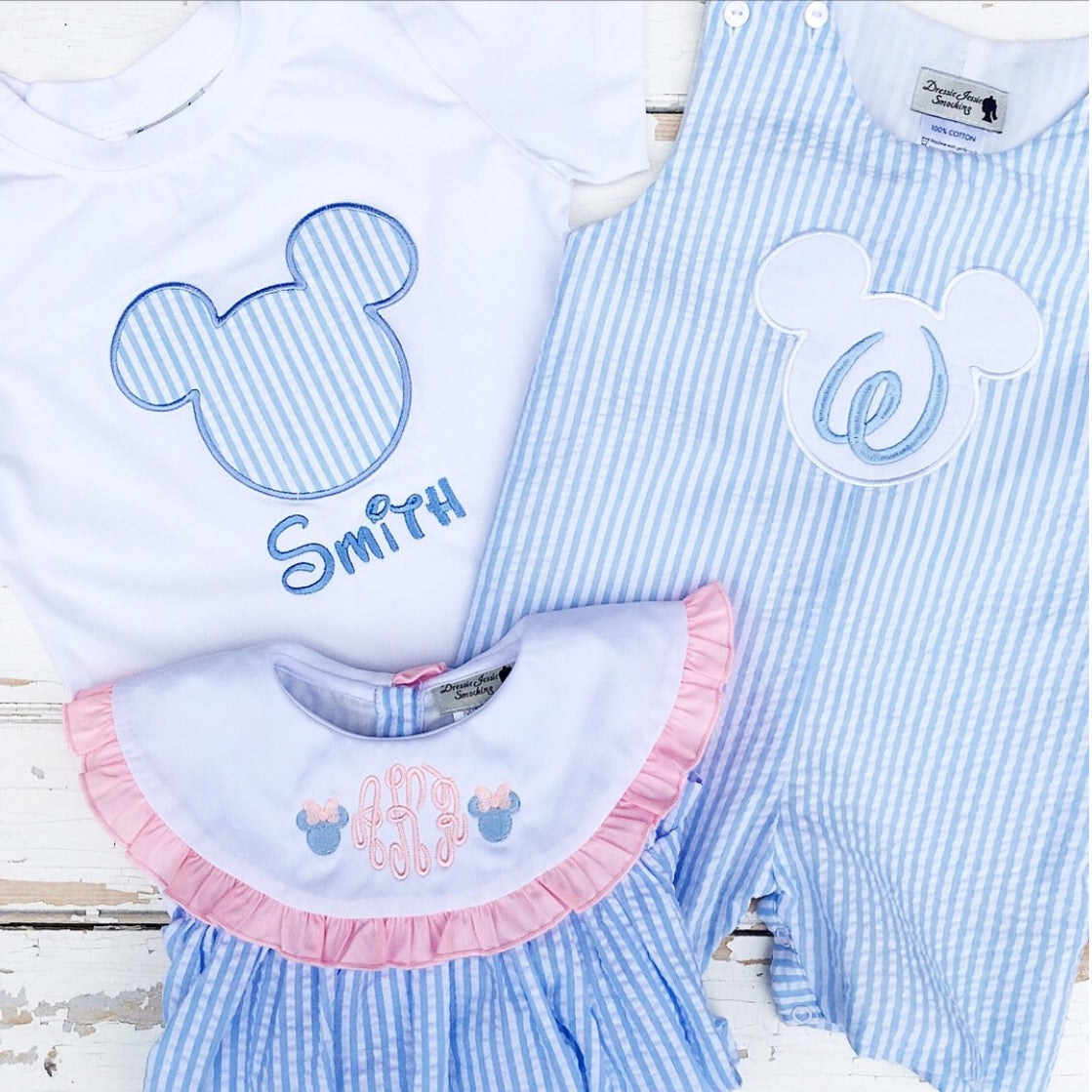 Pastel Mouse Ears Short Set