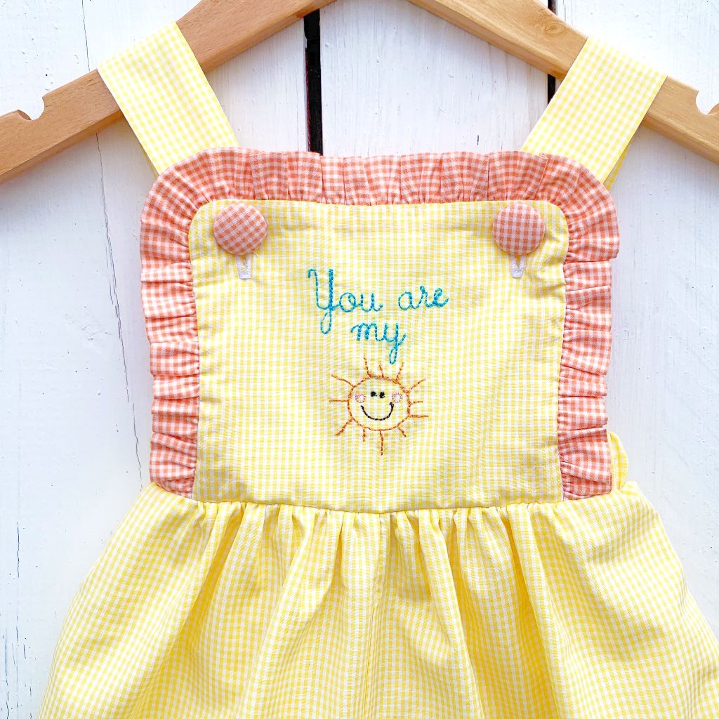 You Are My Sunshine Bubble Romper