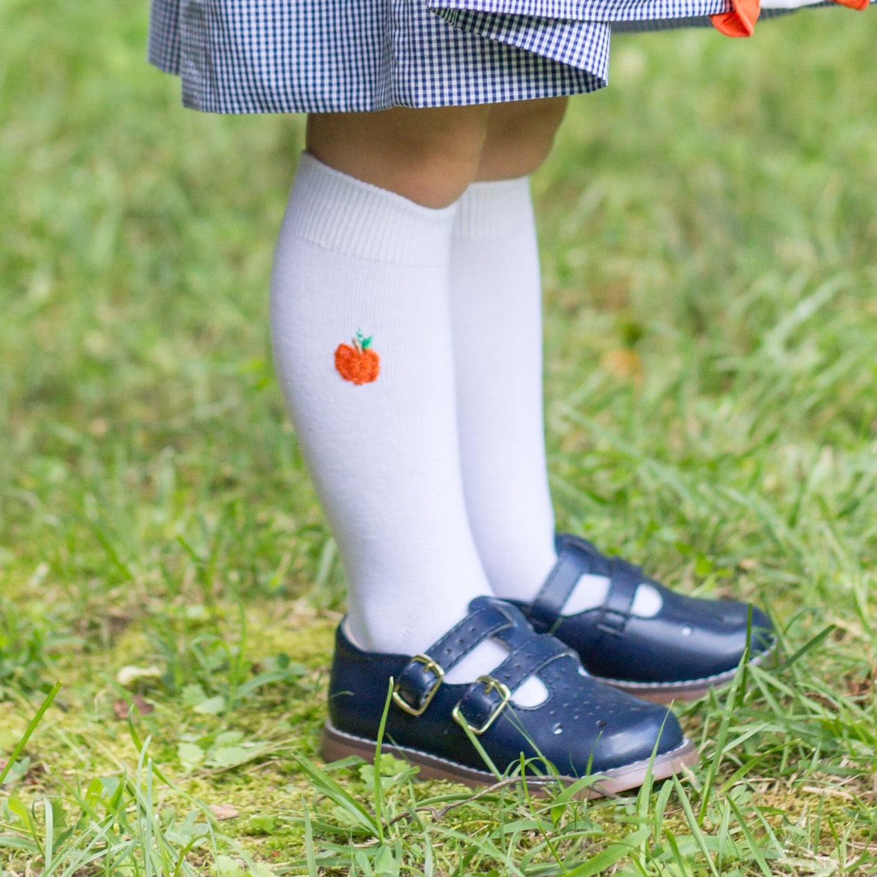 Pumpkin Knee Socks