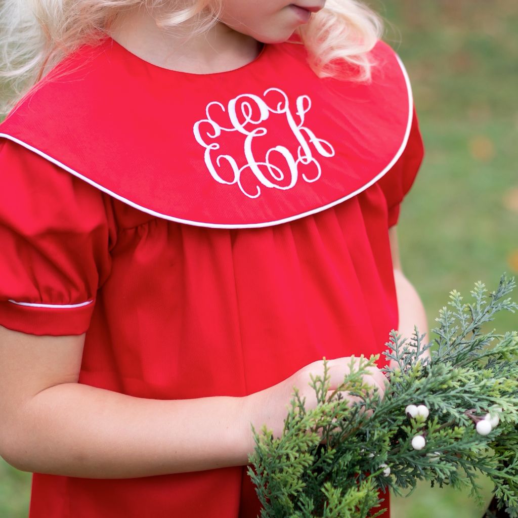 Free Monogramming Children's Clothes