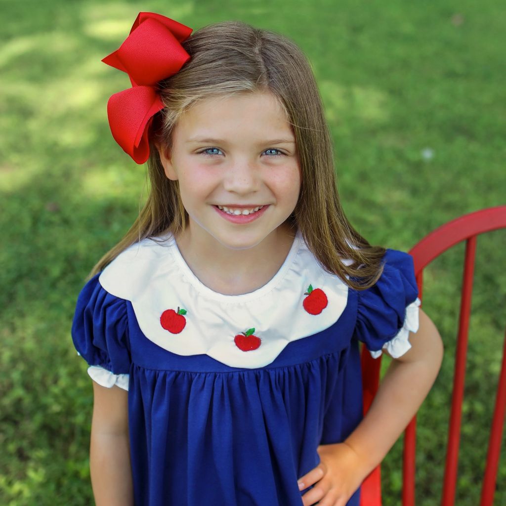 Girls Knit Back to School Dress